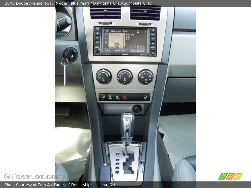 Modern Blue Pearl / Dark Slate Gray/Light Slate Gray 2008 Dodge Avenger R/T
