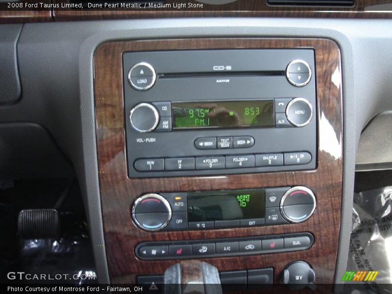 Dune Pearl Metallic / Medium Light Stone 2008 Ford Taurus Limited