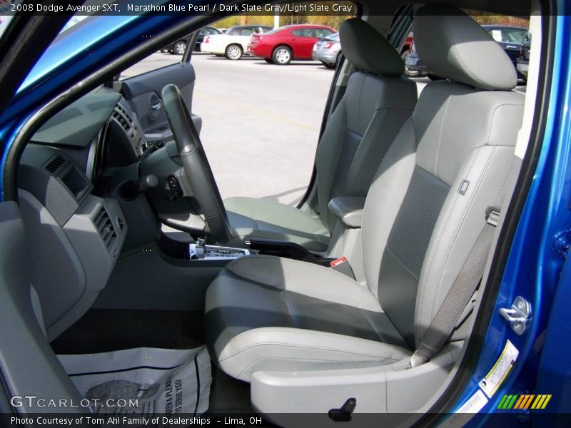 Marathon Blue Pearl / Dark Slate Gray/Light Slate Gray 2008 Dodge Avenger SXT