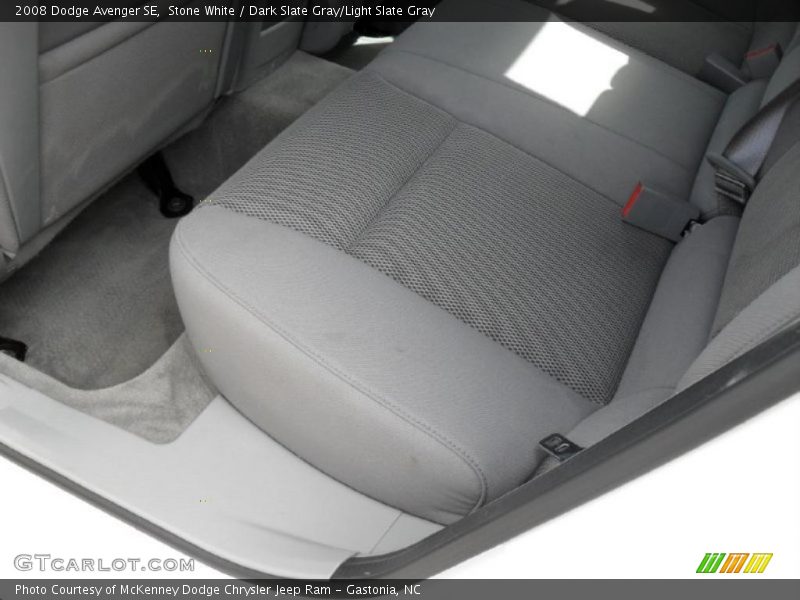 Stone White / Dark Slate Gray/Light Slate Gray 2008 Dodge Avenger SE