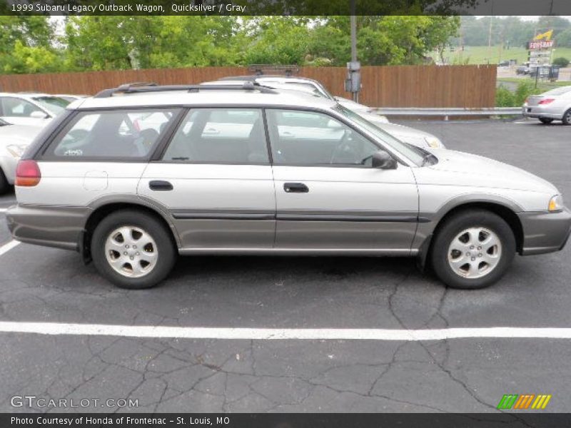 Quicksilver / Gray 1999 Subaru Legacy Outback Wagon