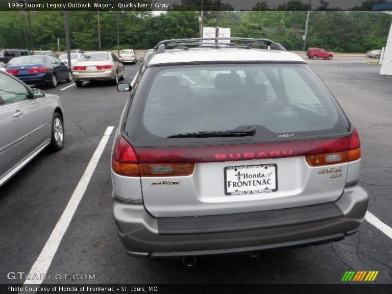 Quicksilver / Gray 1999 Subaru Legacy Outback Wagon