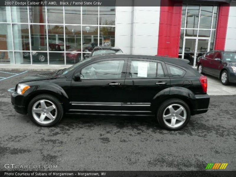 Black / Pastel Slate Gray 2007 Dodge Caliber R/T AWD