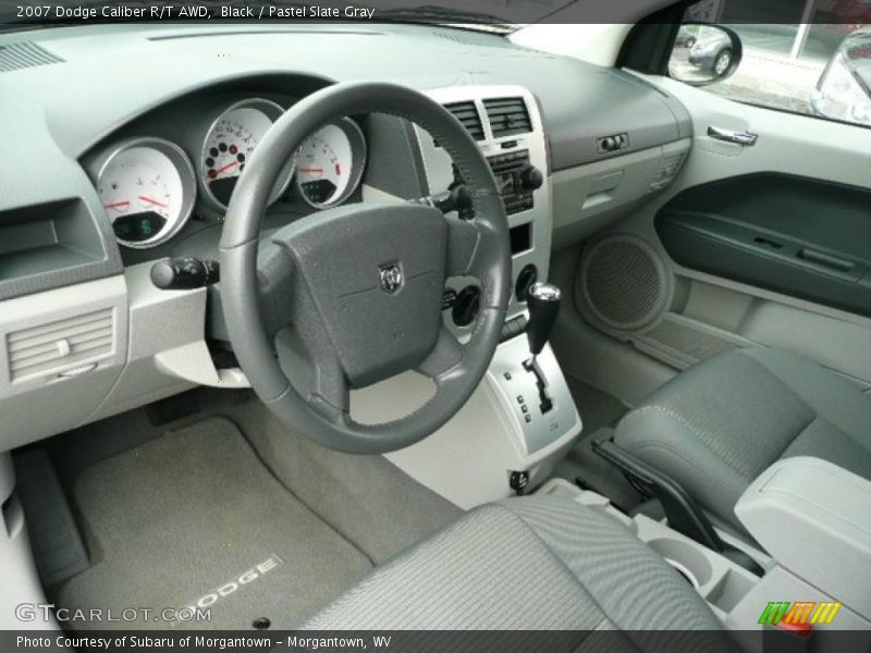 Black / Pastel Slate Gray 2007 Dodge Caliber R/T AWD