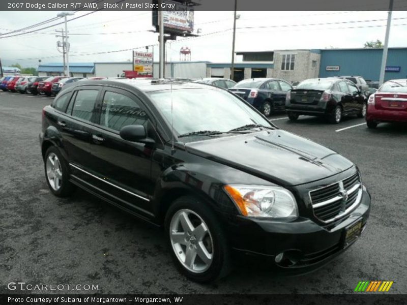 Black / Pastel Slate Gray 2007 Dodge Caliber R/T AWD