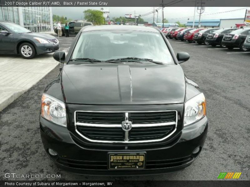 Black / Pastel Slate Gray 2007 Dodge Caliber R/T AWD