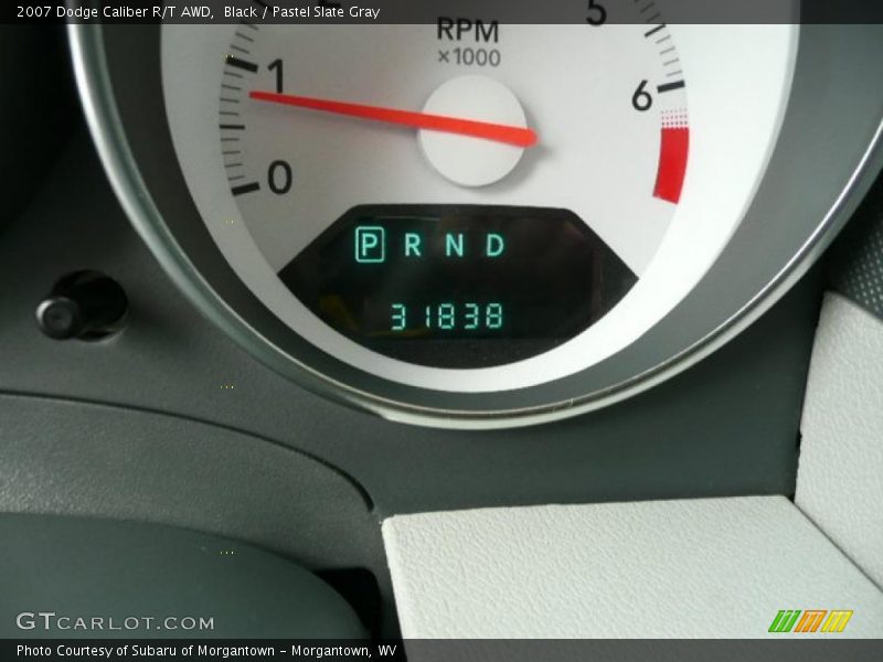 Black / Pastel Slate Gray 2007 Dodge Caliber R/T AWD
