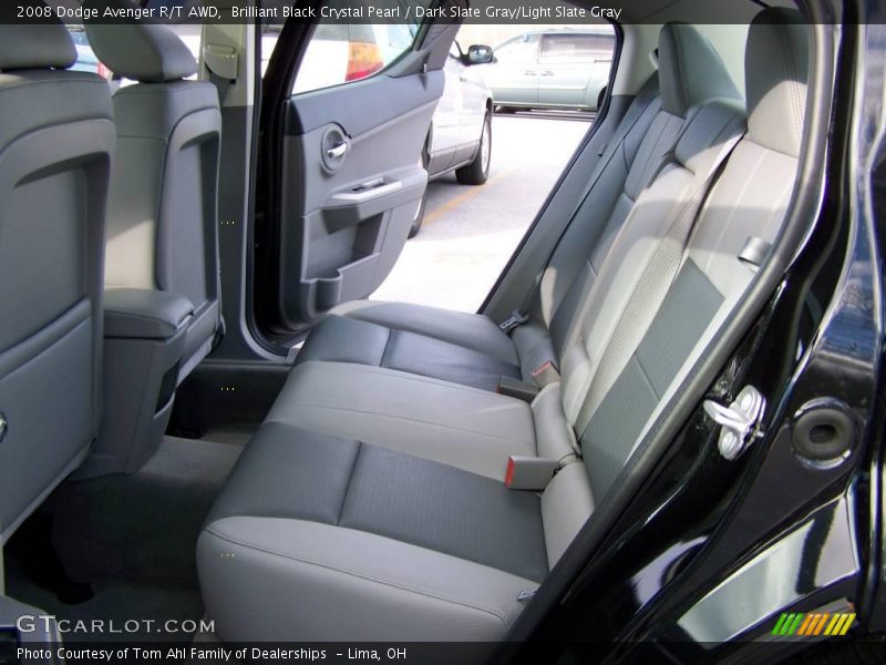 Brilliant Black Crystal Pearl / Dark Slate Gray/Light Slate Gray 2008 Dodge Avenger R/T AWD