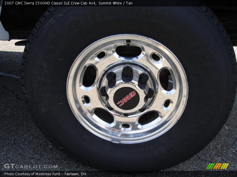 Summit White / Tan 2007 GMC Sierra 2500HD Classic SLE Crew Cab 4x4