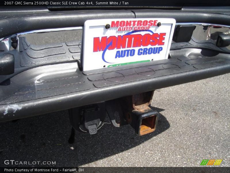 Summit White / Tan 2007 GMC Sierra 2500HD Classic SLE Crew Cab 4x4