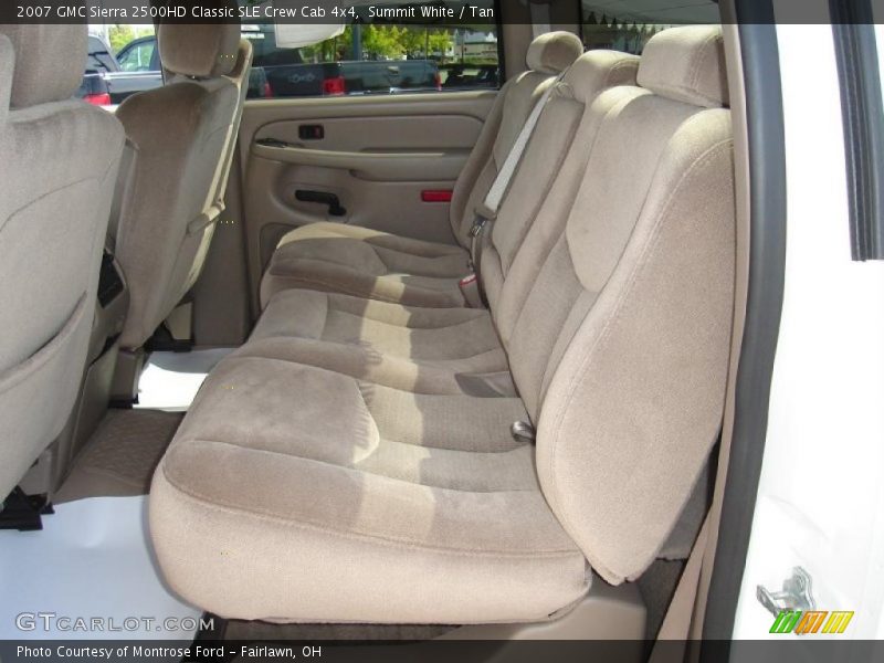 Summit White / Tan 2007 GMC Sierra 2500HD Classic SLE Crew Cab 4x4