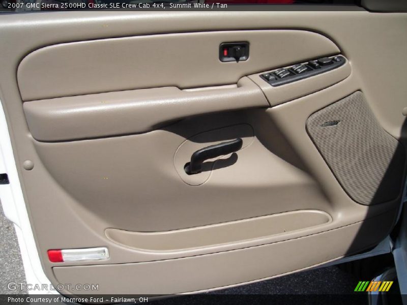 Summit White / Tan 2007 GMC Sierra 2500HD Classic SLE Crew Cab 4x4