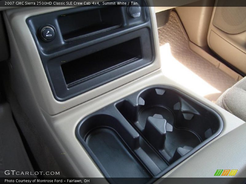 Summit White / Tan 2007 GMC Sierra 2500HD Classic SLE Crew Cab 4x4