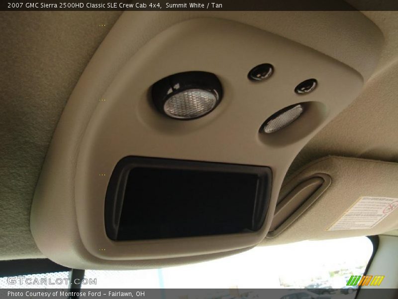 Summit White / Tan 2007 GMC Sierra 2500HD Classic SLE Crew Cab 4x4