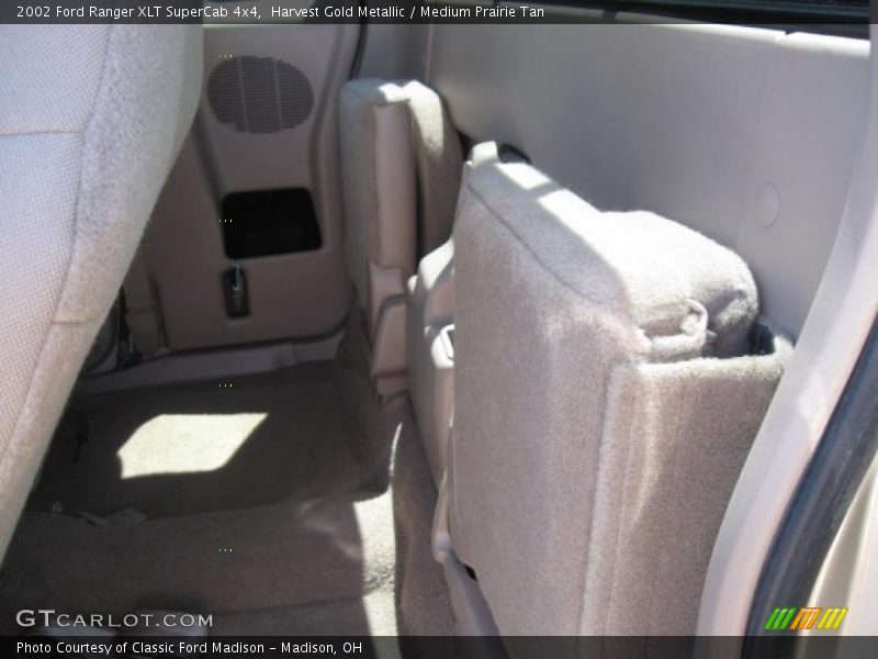 Harvest Gold Metallic / Medium Prairie Tan 2002 Ford Ranger XLT SuperCab 4x4