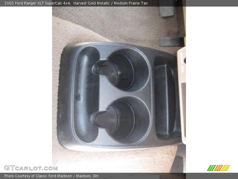 Harvest Gold Metallic / Medium Prairie Tan 2002 Ford Ranger XLT SuperCab 4x4