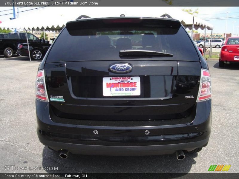 Black / Medium Light Stone 2007 Ford Edge SEL Plus