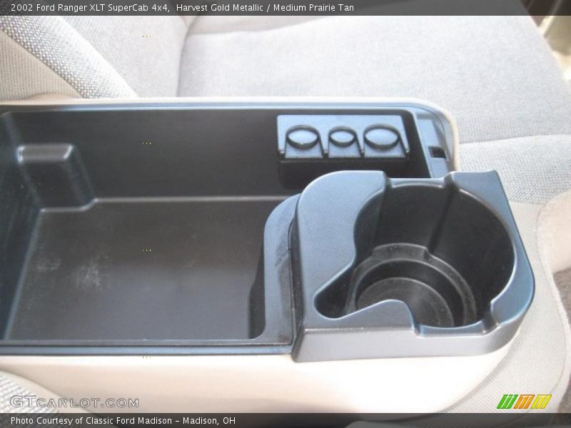 Harvest Gold Metallic / Medium Prairie Tan 2002 Ford Ranger XLT SuperCab 4x4