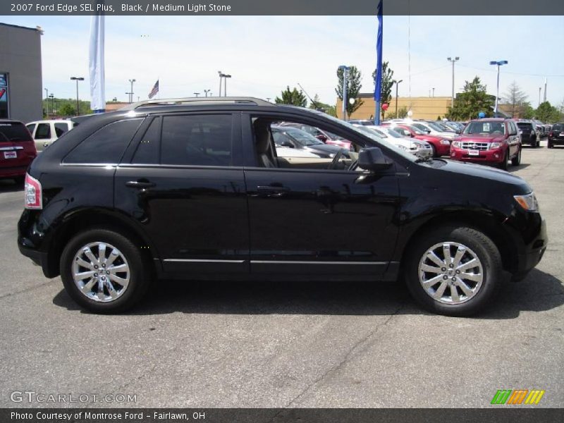 Black / Medium Light Stone 2007 Ford Edge SEL Plus