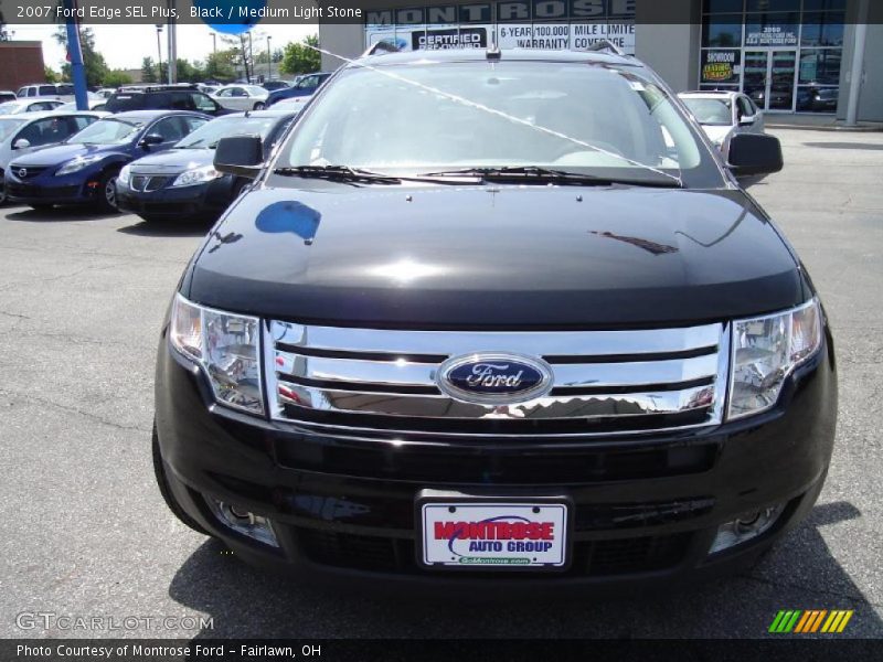 Black / Medium Light Stone 2007 Ford Edge SEL Plus