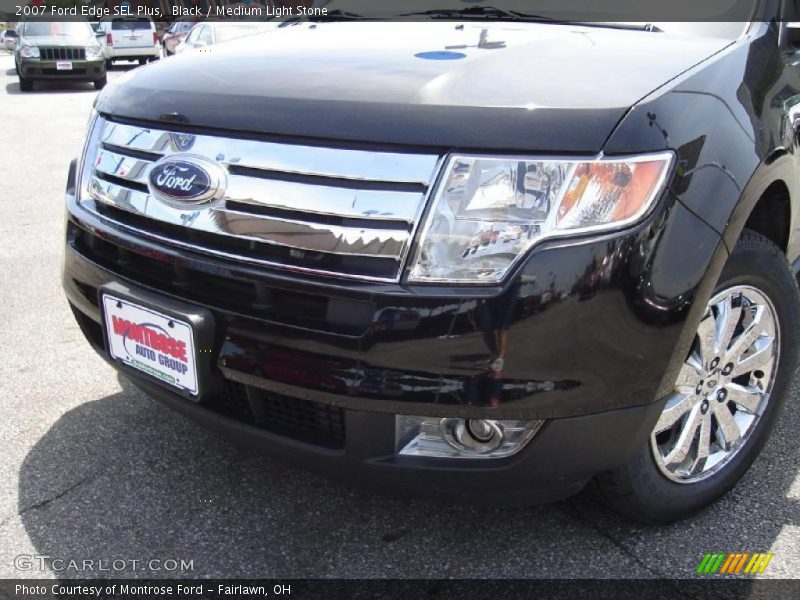 Black / Medium Light Stone 2007 Ford Edge SEL Plus