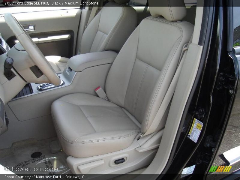 Black / Medium Light Stone 2007 Ford Edge SEL Plus