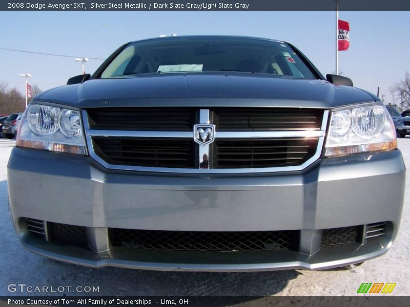 Silver Steel Metallic / Dark Slate Gray/Light Slate Gray 2008 Dodge Avenger SXT