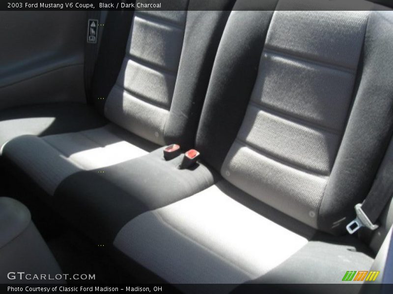 Black / Dark Charcoal 2003 Ford Mustang V6 Coupe