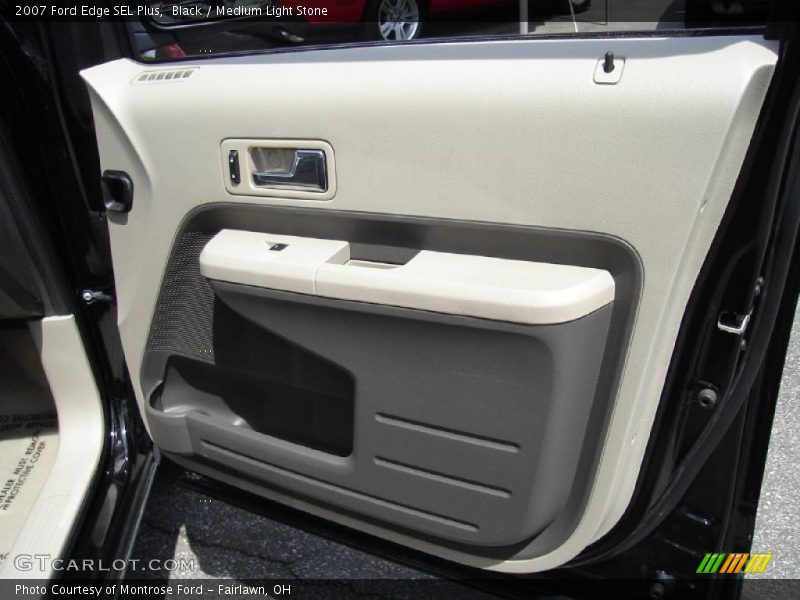 Black / Medium Light Stone 2007 Ford Edge SEL Plus