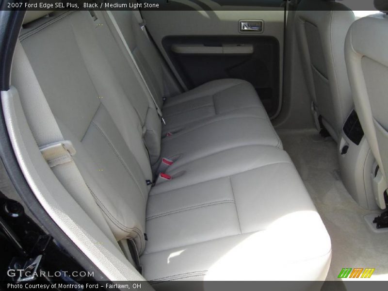 Black / Medium Light Stone 2007 Ford Edge SEL Plus