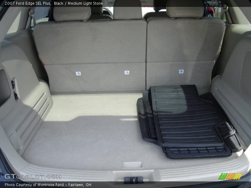 Black / Medium Light Stone 2007 Ford Edge SEL Plus