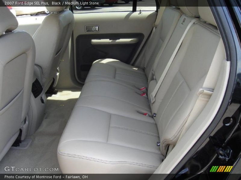 Black / Medium Light Stone 2007 Ford Edge SEL Plus