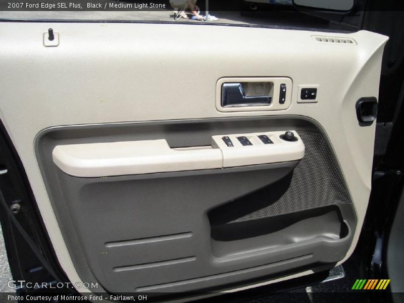 Black / Medium Light Stone 2007 Ford Edge SEL Plus