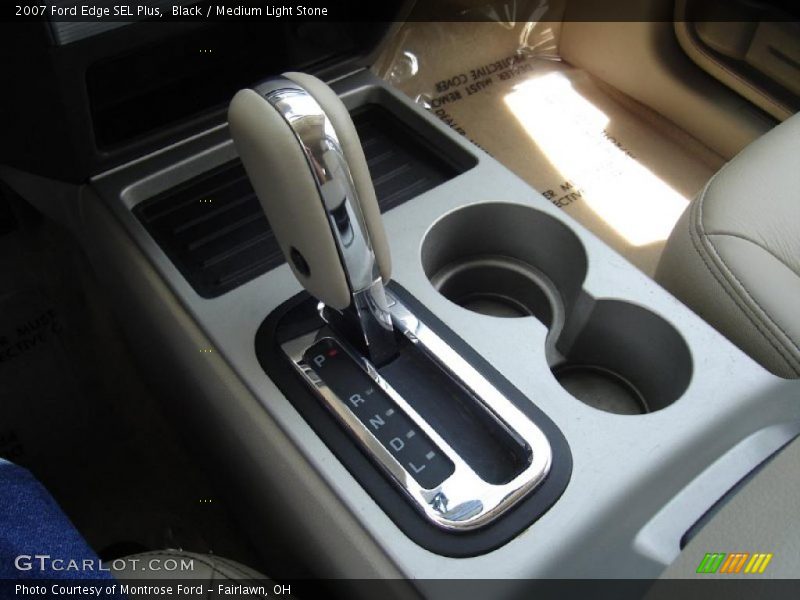 Black / Medium Light Stone 2007 Ford Edge SEL Plus