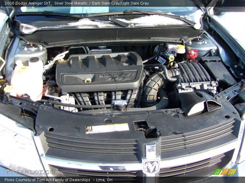 Silver Steel Metallic / Dark Slate Gray/Light Slate Gray 2008 Dodge Avenger SXT