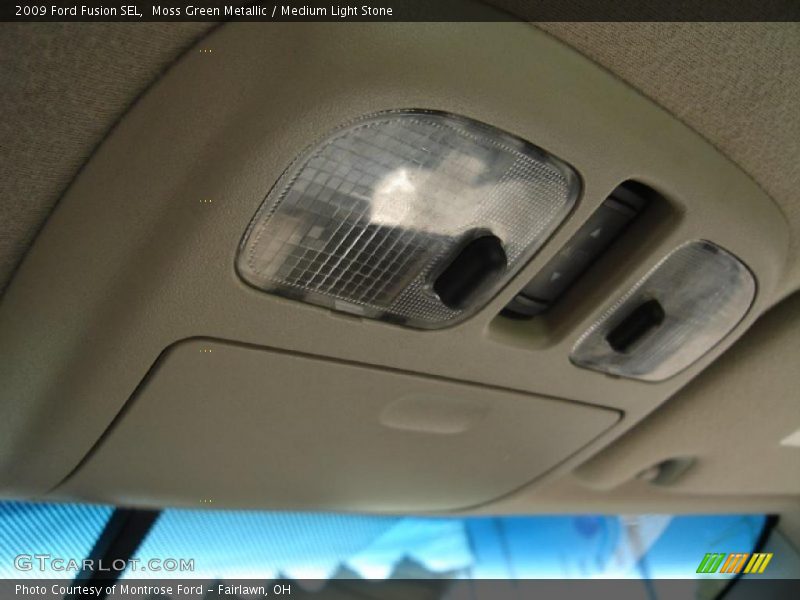 Moss Green Metallic / Medium Light Stone 2009 Ford Fusion SEL