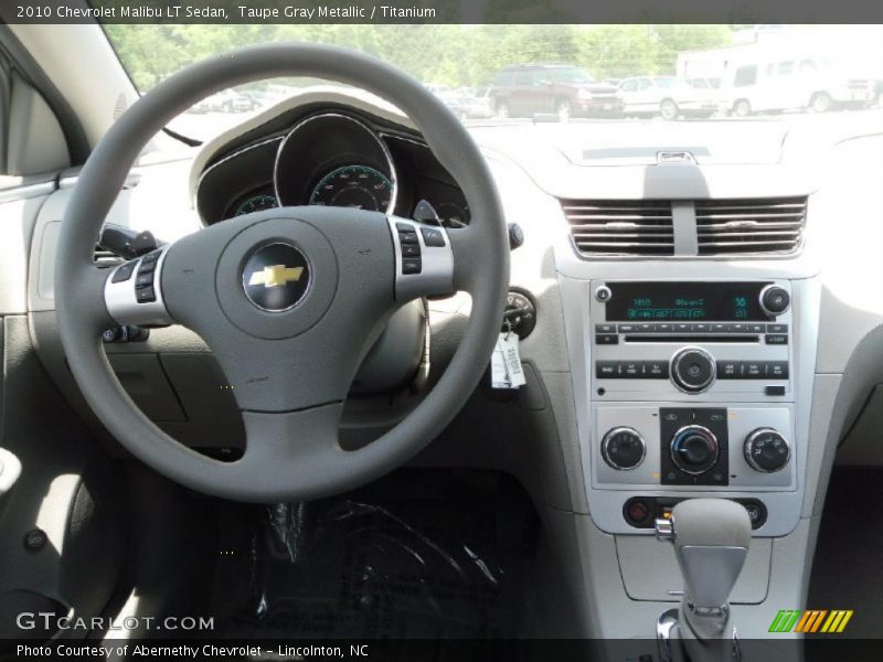 Taupe Gray Metallic / Titanium 2010 Chevrolet Malibu LT Sedan