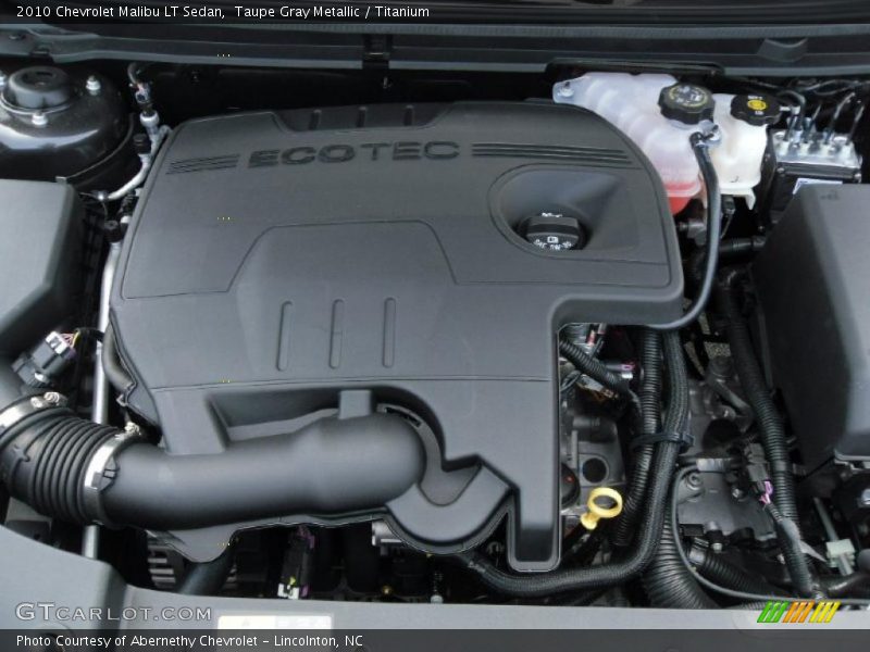 Taupe Gray Metallic / Titanium 2010 Chevrolet Malibu LT Sedan