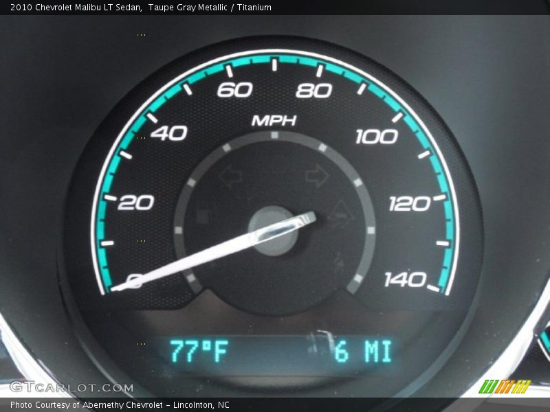 Taupe Gray Metallic / Titanium 2010 Chevrolet Malibu LT Sedan
