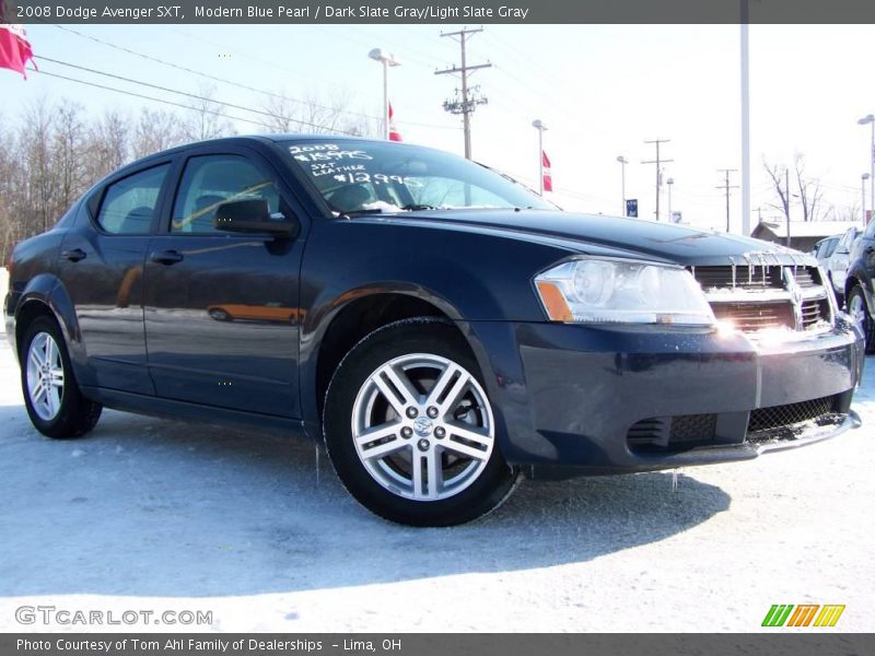 Modern Blue Pearl / Dark Slate Gray/Light Slate Gray 2008 Dodge Avenger SXT