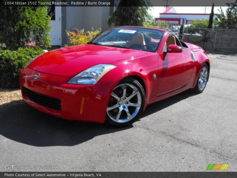 Redline / Burnt Orange 2004 Nissan 350Z Touring Roadster