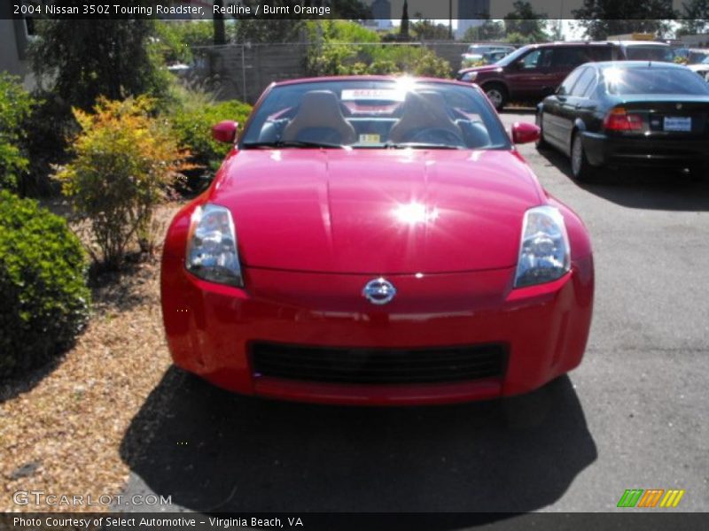 Redline / Burnt Orange 2004 Nissan 350Z Touring Roadster