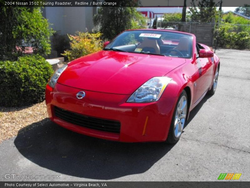 Redline / Burnt Orange 2004 Nissan 350Z Touring Roadster