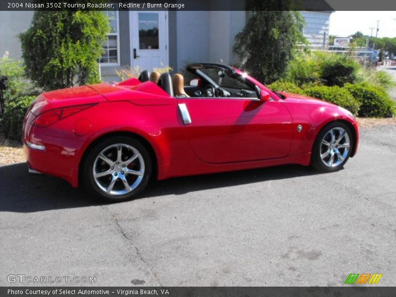 Redline / Burnt Orange 2004 Nissan 350Z Touring Roadster