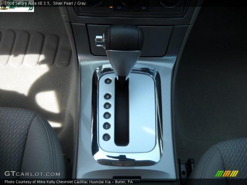 Silver Pearl / Gray 2008 Saturn Aura XE 3.5