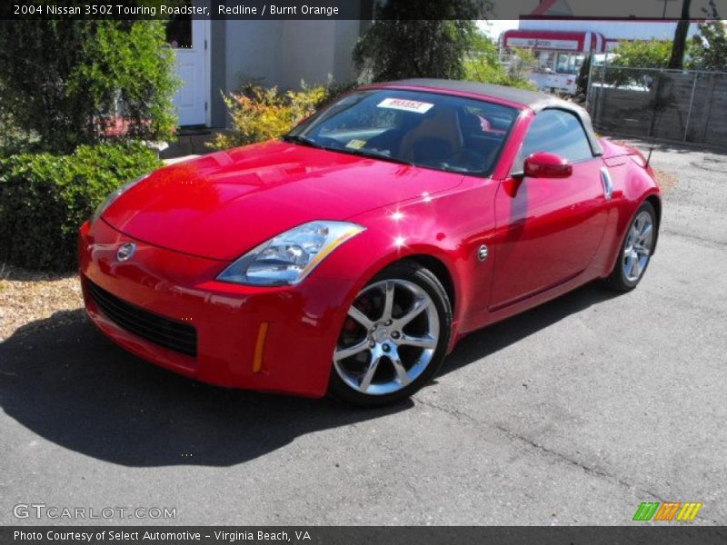 Redline / Burnt Orange 2004 Nissan 350Z Touring Roadster