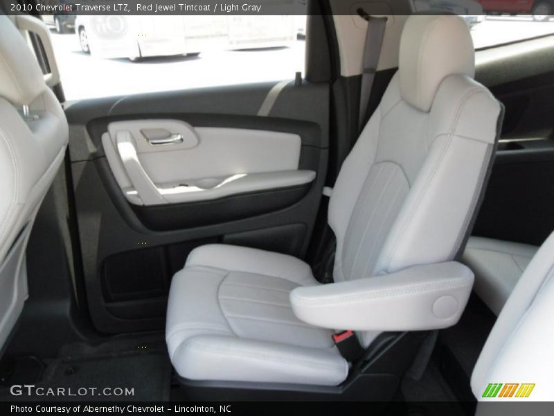 Red Jewel Tintcoat / Light Gray 2010 Chevrolet Traverse LTZ