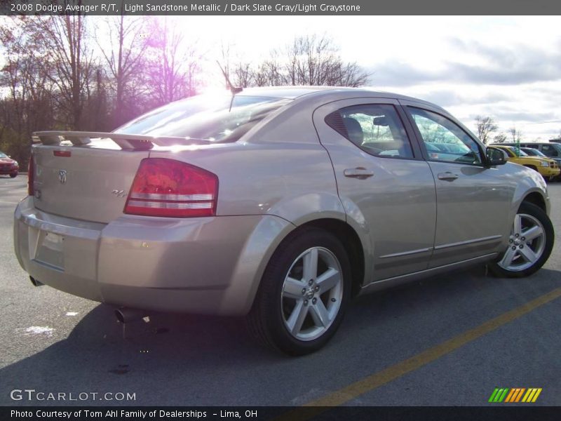 Light Sandstone Metallic / Dark Slate Gray/Light Graystone 2008 Dodge Avenger R/T