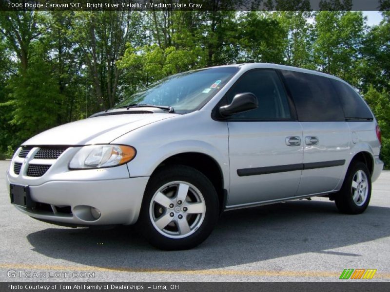 Bright Silver Metallic / Medium Slate Gray 2006 Dodge Caravan SXT