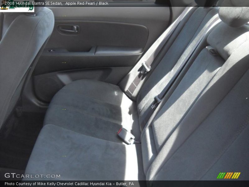 Apple Red Pearl / Black 2008 Hyundai Elantra SE Sedan